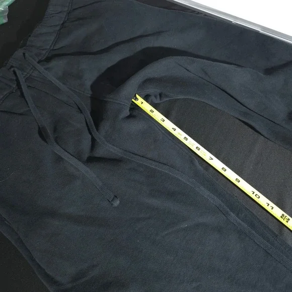 MNML Jogger Sweatpants Mens Black Cotton Blend Drawstring JLounge Size Large - Picture 4 of 13